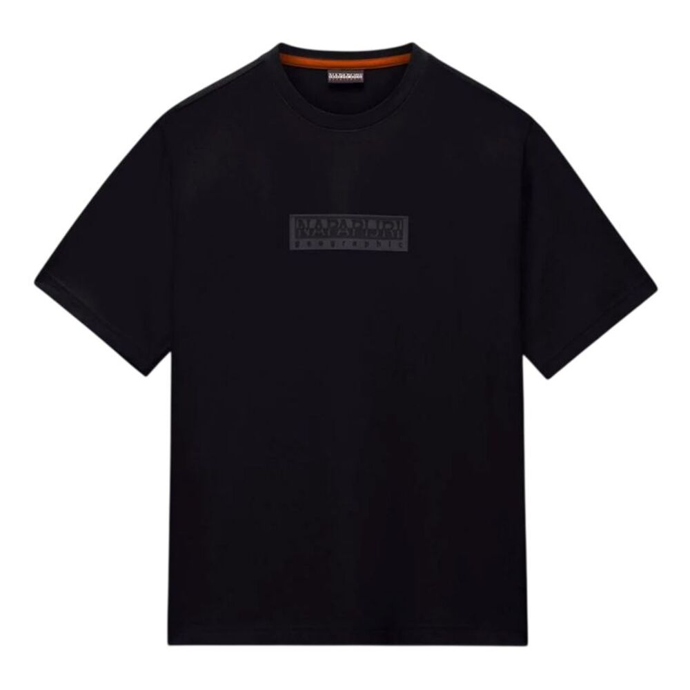 Napapijri Mens Box Logo T-Shirt / Black